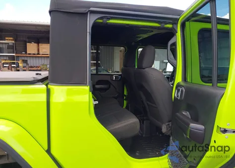 2021 Jeep Gladiator Willys 4X4 из США, поврежденный, VIN 1C6HJTAG9ML619155